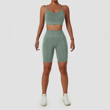 Load image into Gallery viewer, Muse Seamless Shorts Set (Shorts + Top)