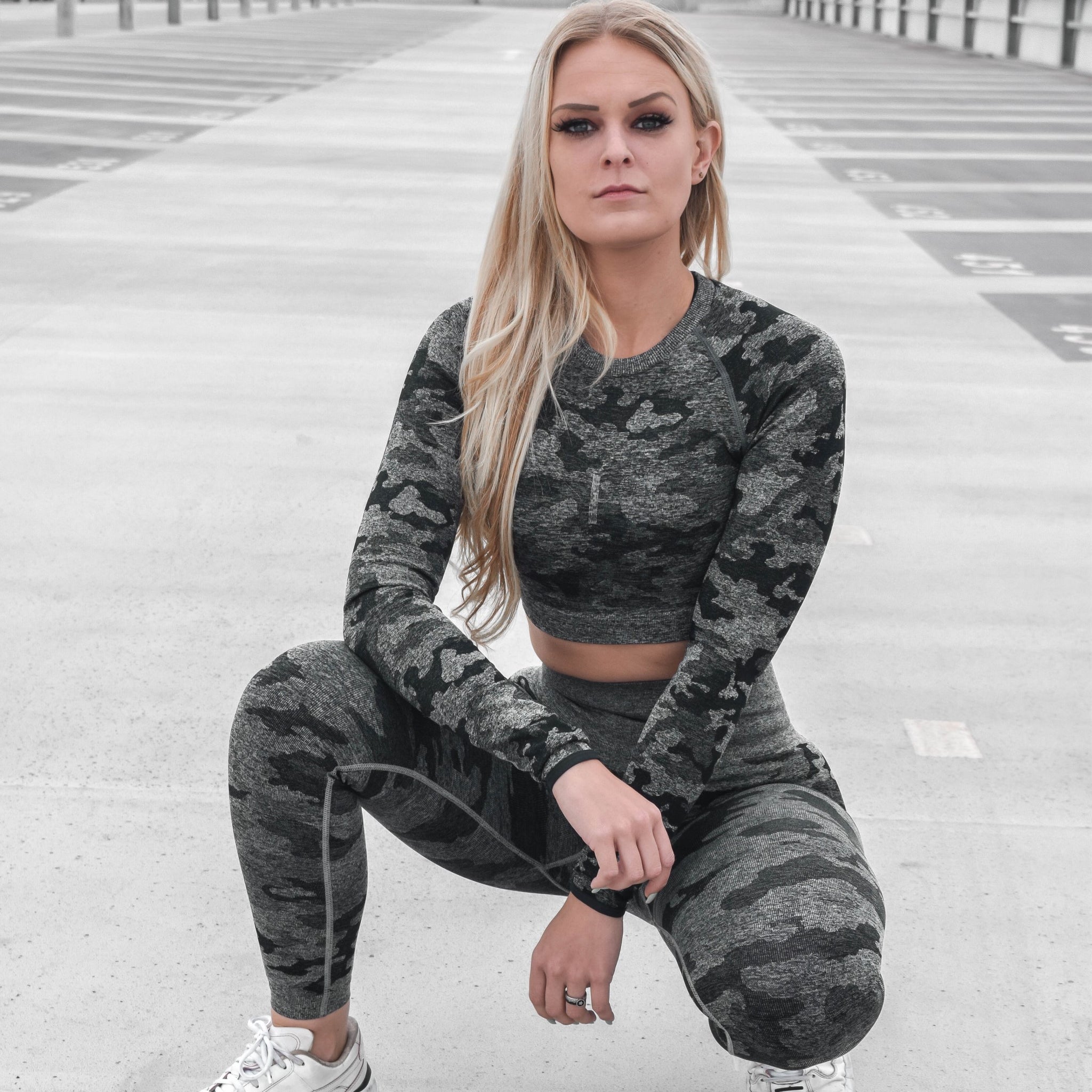 Workout Ready Camo Print Tights