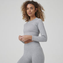 Load image into Gallery viewer, Signature Ribbed Seamless Long Sleeve Top